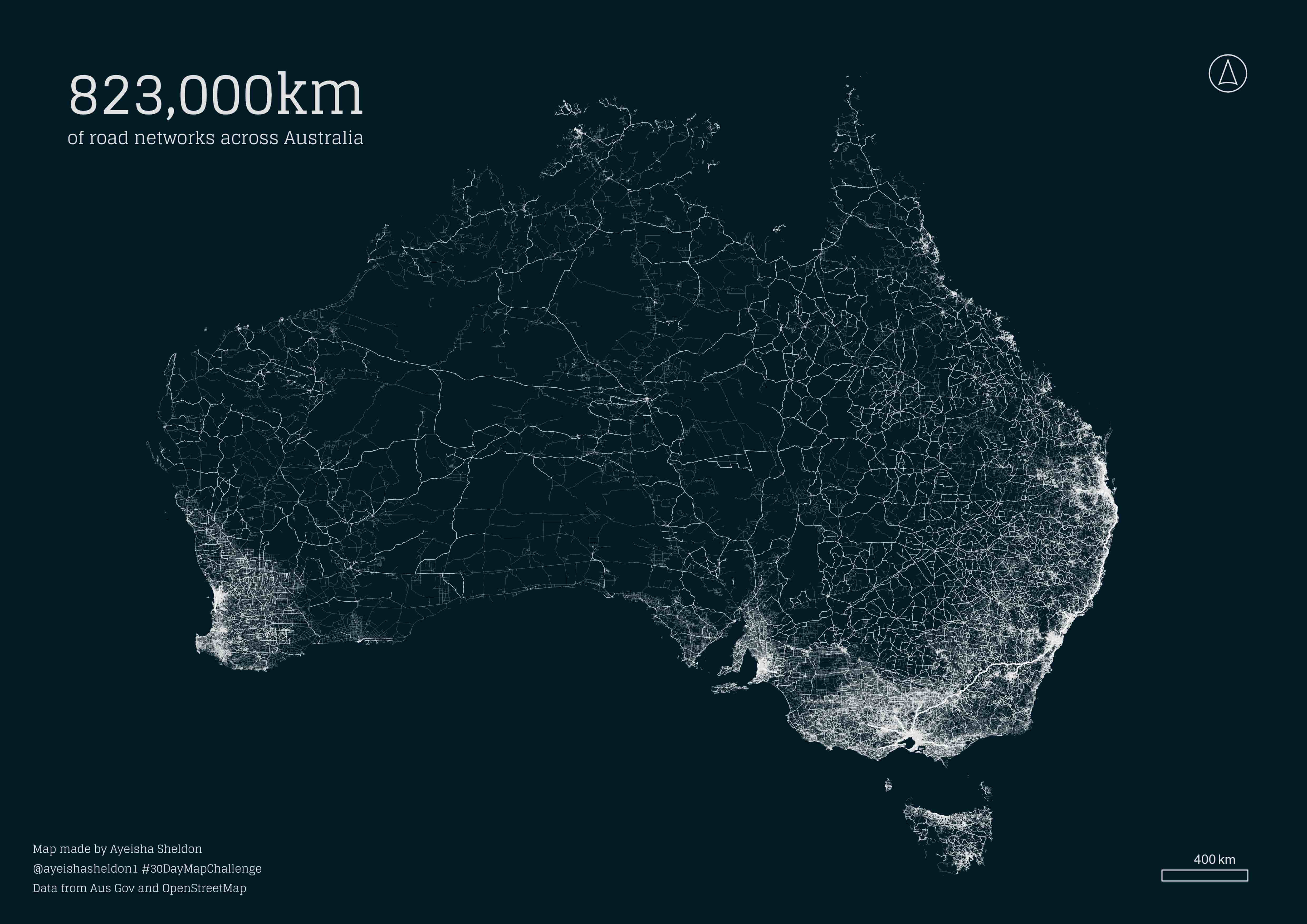 Australia road network