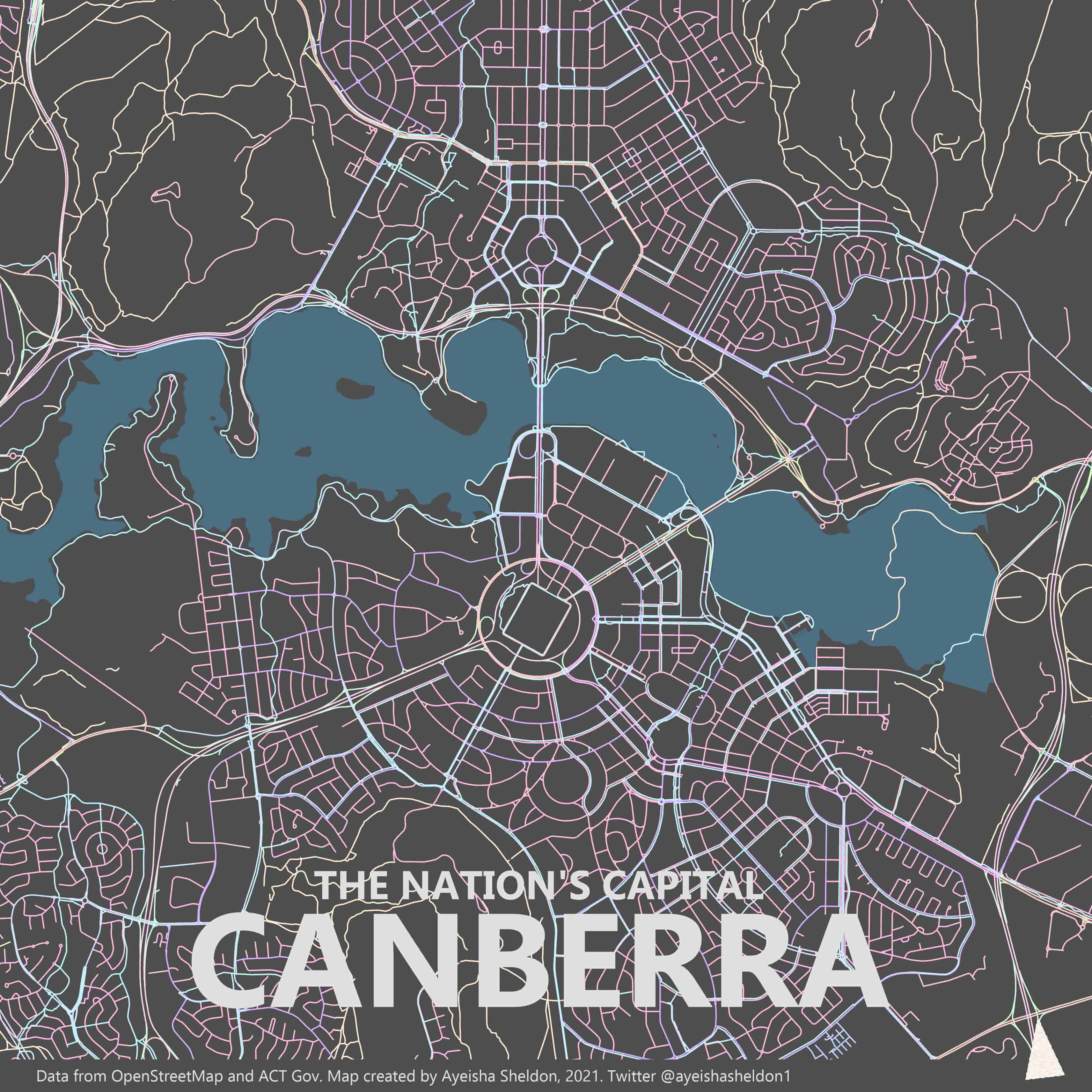 Canberra City Cartography