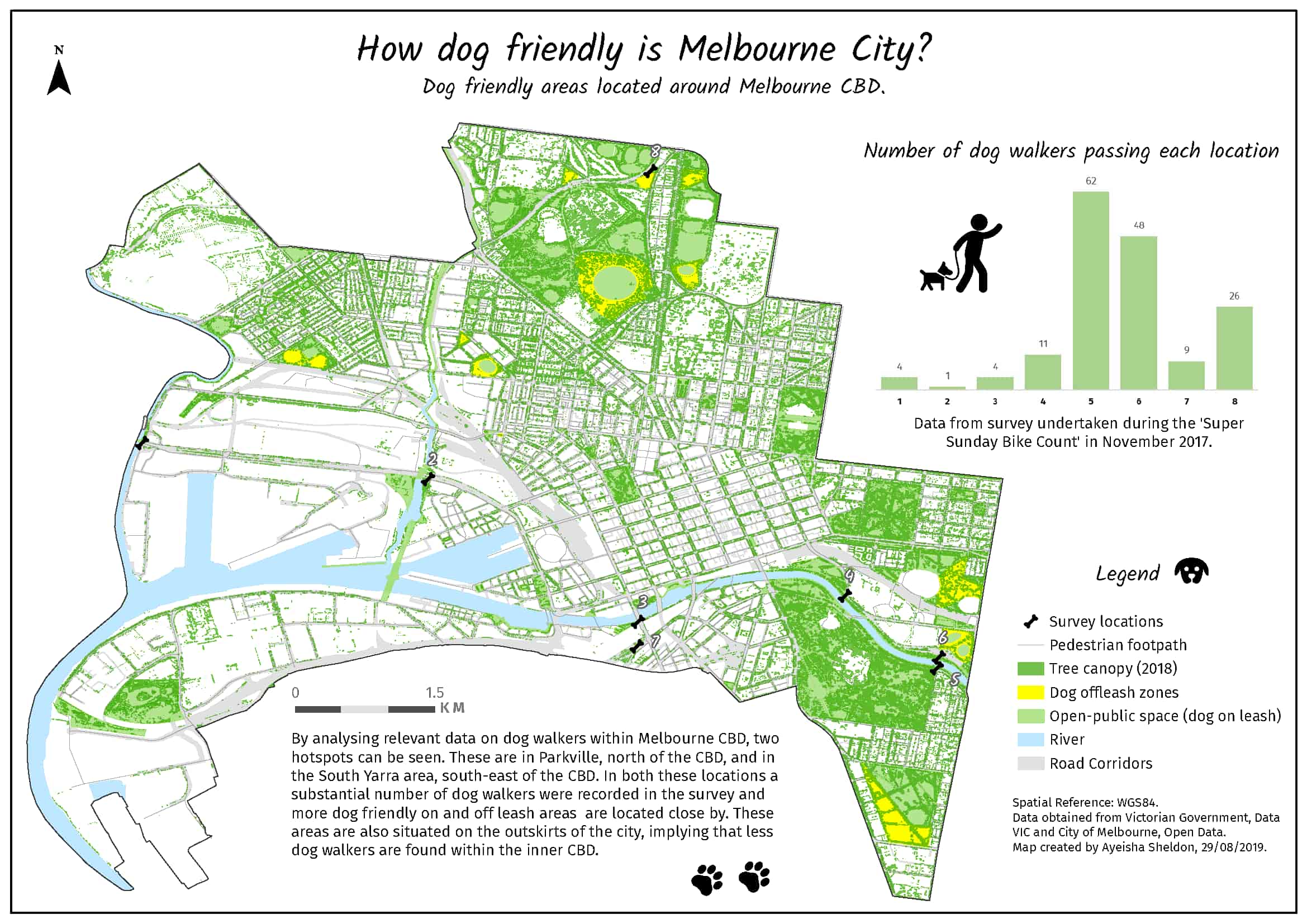 How Dog Friendly is Melbourne City?