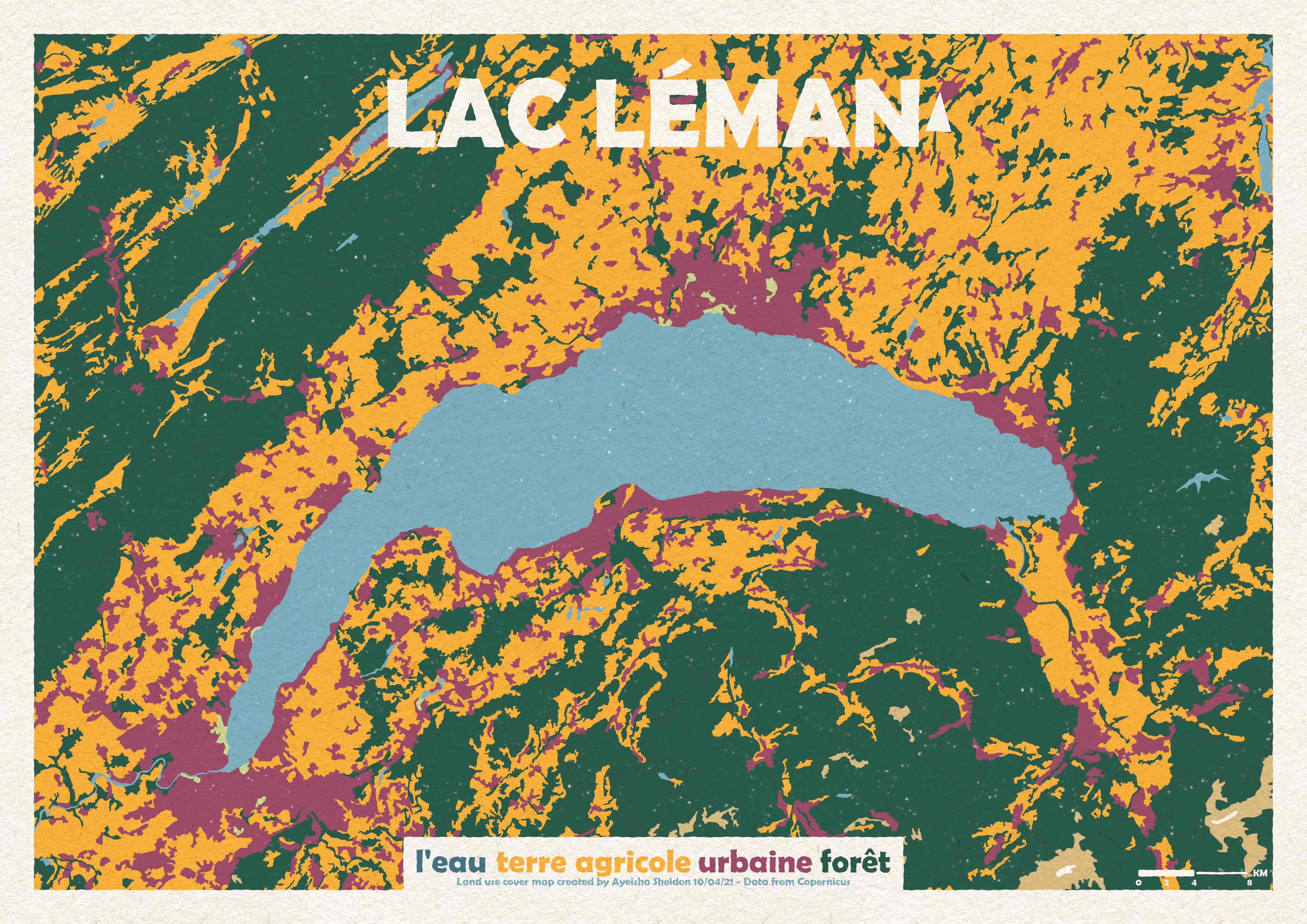 Lac Léman Google Earth