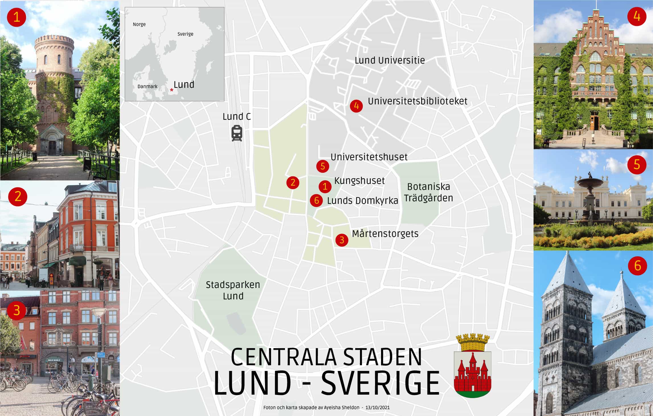 Sites Around Lund City
