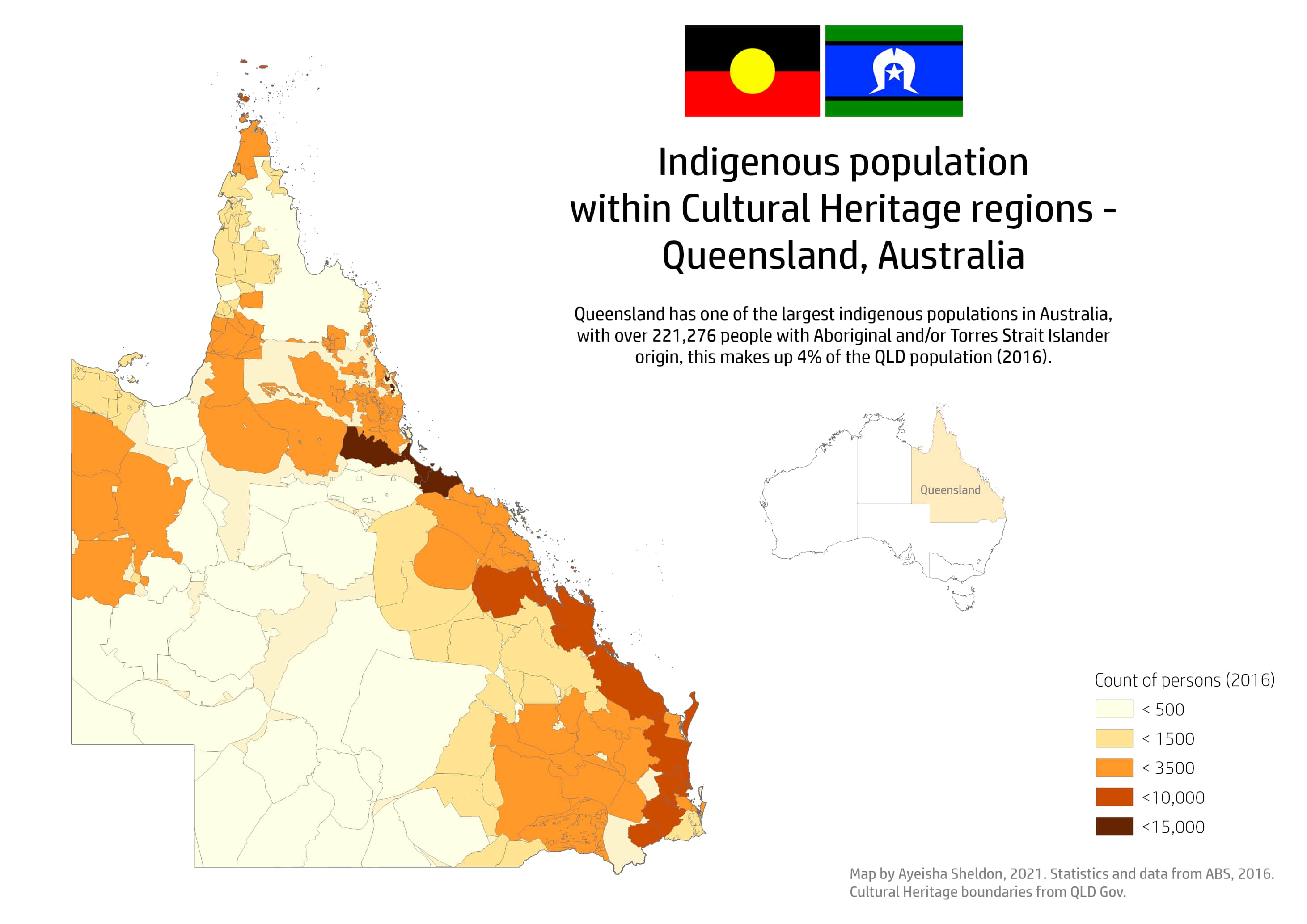 Indigenous population Queensland