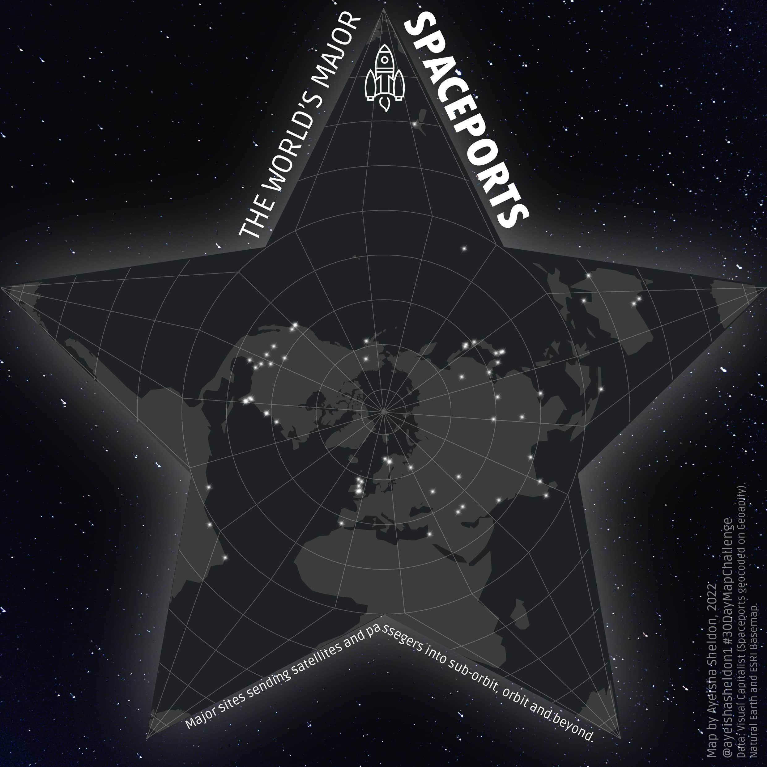 Space ports Berghaus star projection