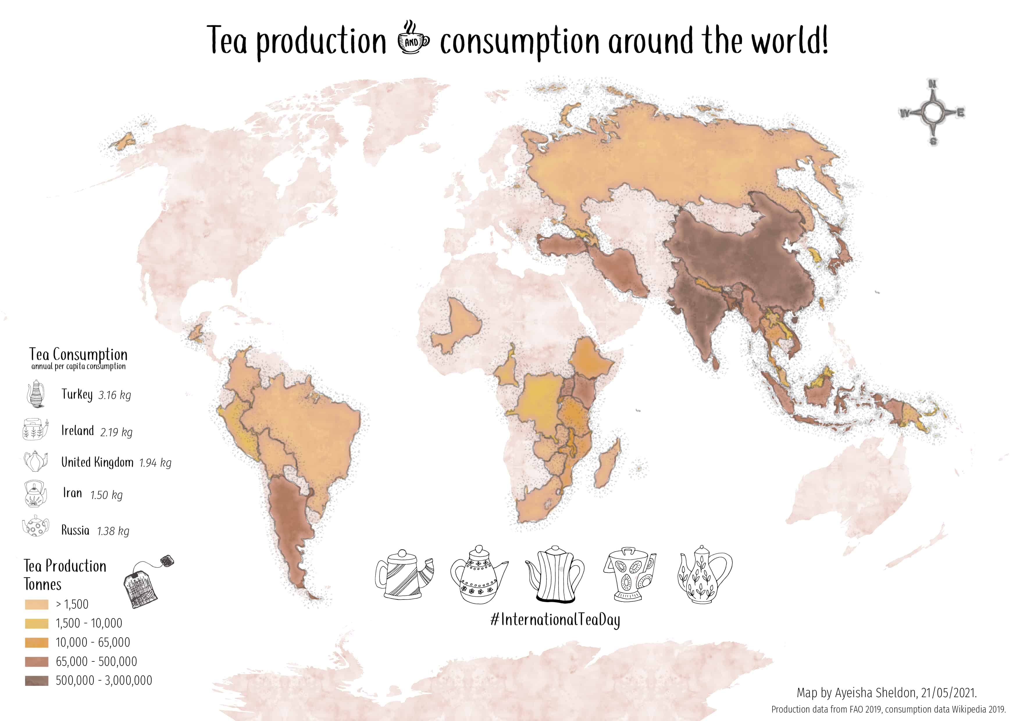 Tea Production and Consumption Around the World